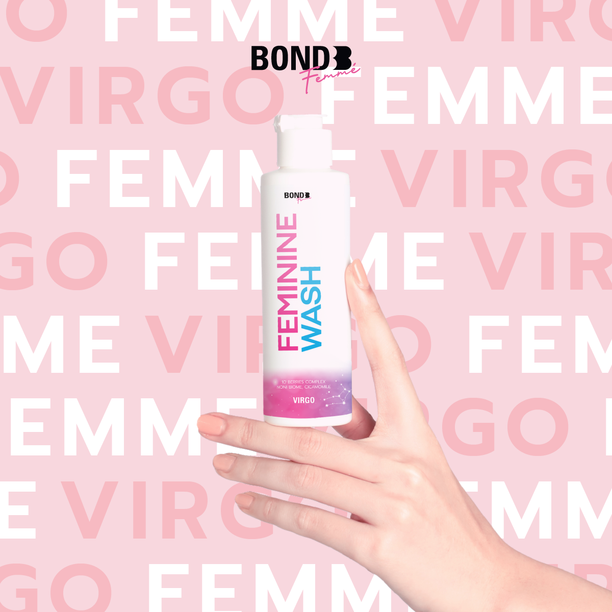BOND FEMININE WASH VIRGO 130ml