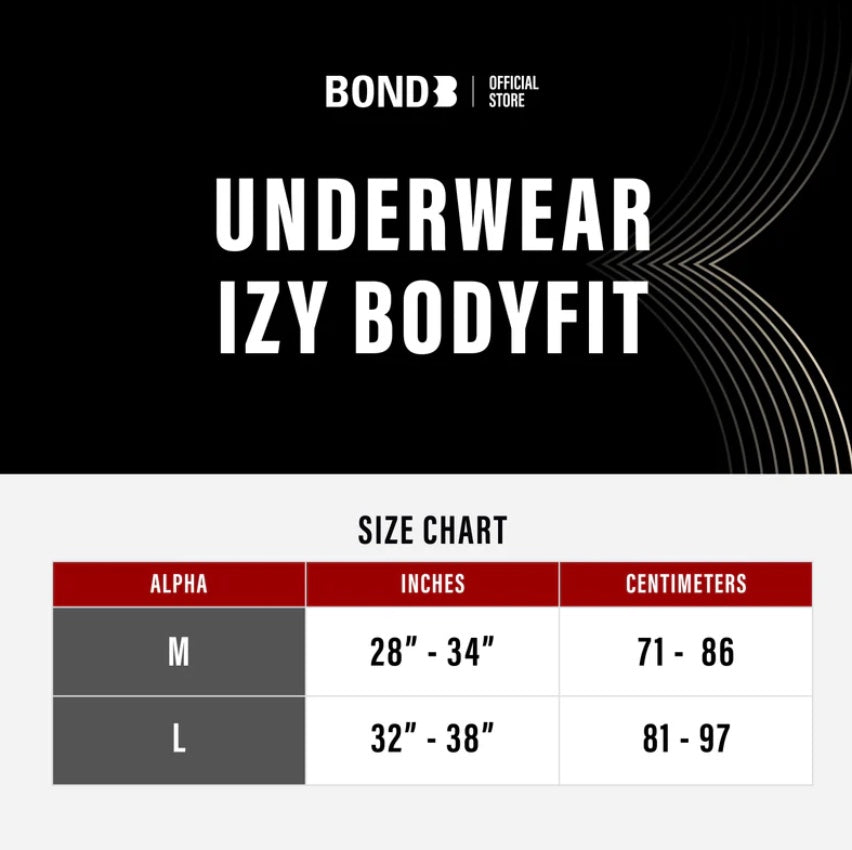 BOND MEN’S UNDERWEAR | IZY BODYFIT