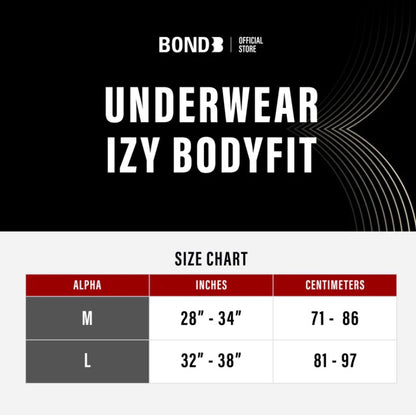 BOND MEN’S UNDERWEAR | IZY BODYFIT